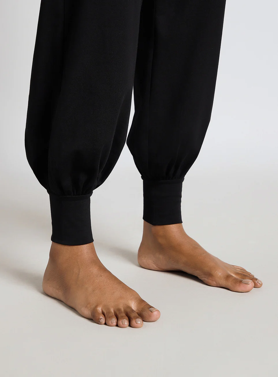 Women's Black Flow and Form Relaxed Yoga Joggers - Image 8