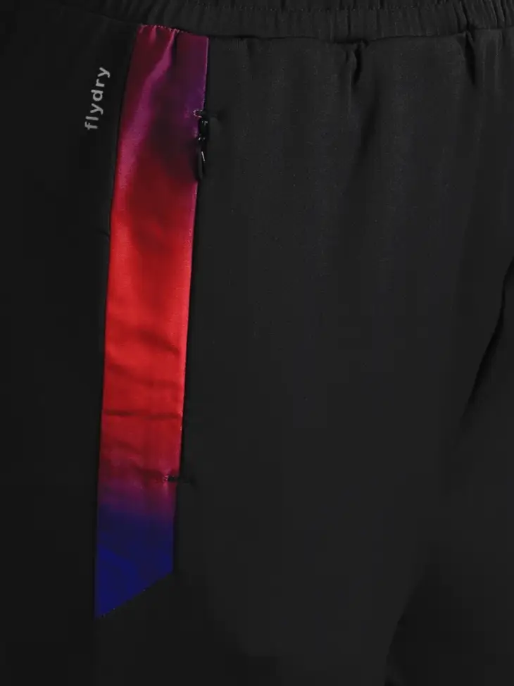 Women's Black Halo Night Run Joggers - Image 8