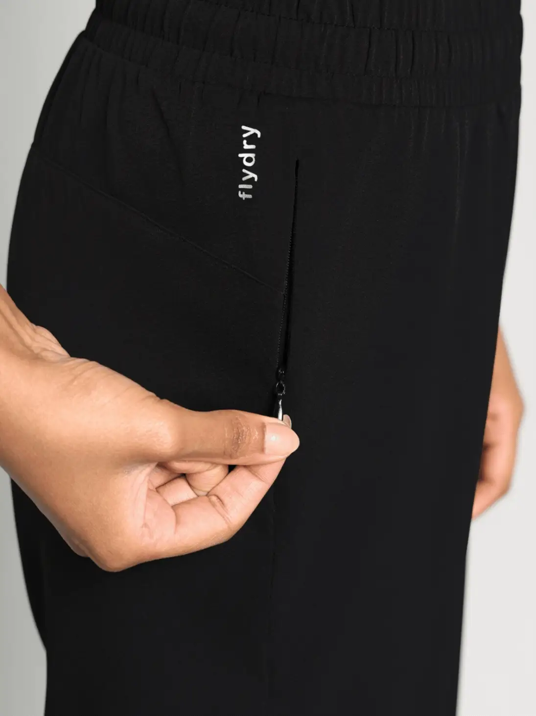 Women's Black Pace Pro Running Trackpants - Image 10