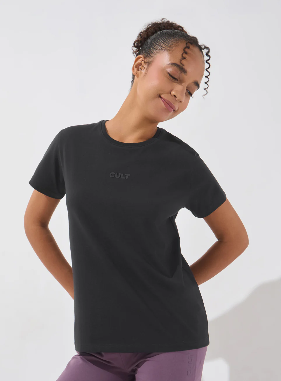Women's Black Soft Form Classic T-shirt