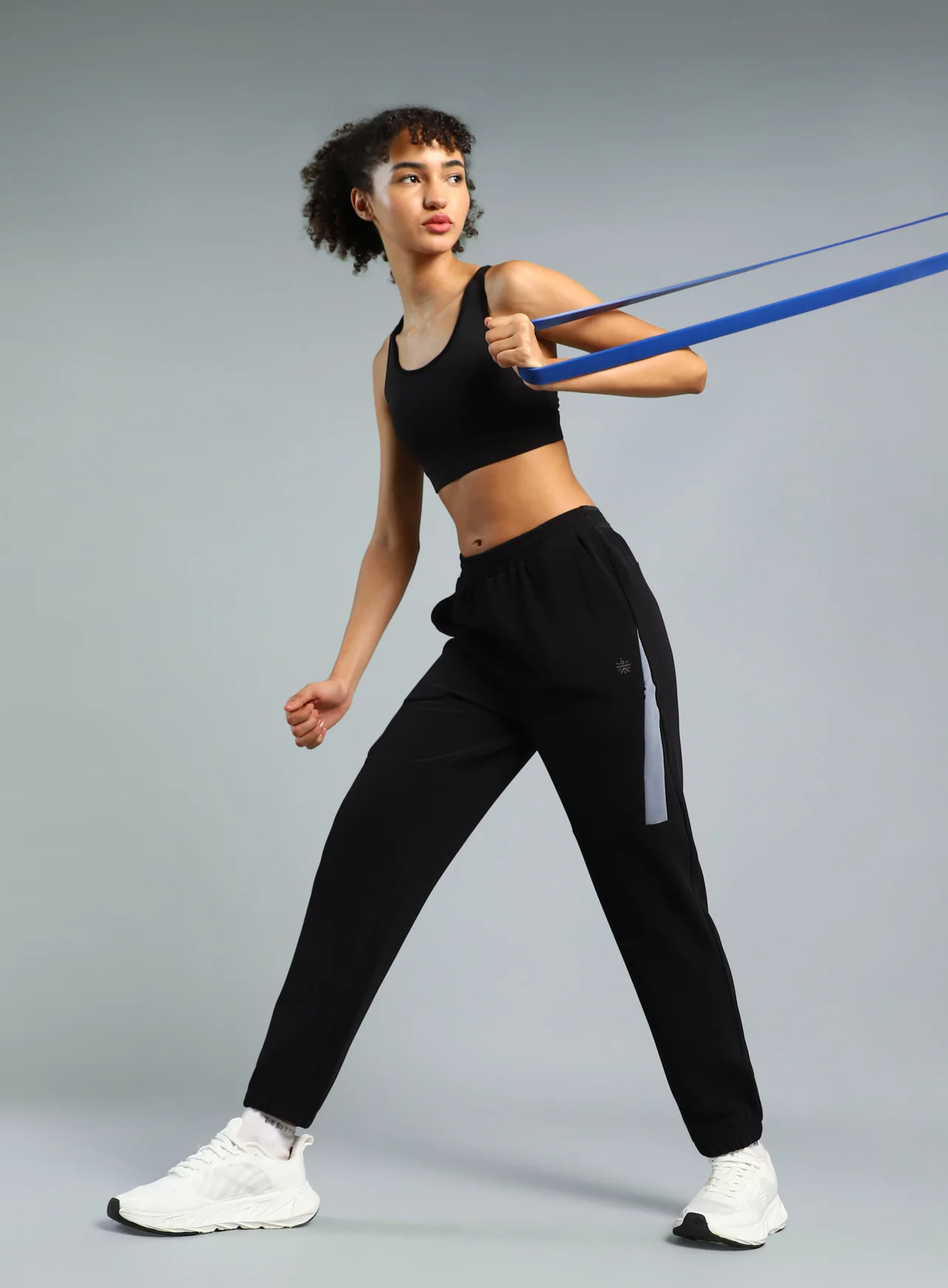 Women's Black Training Elevate Sculpt Joggers - Image 3