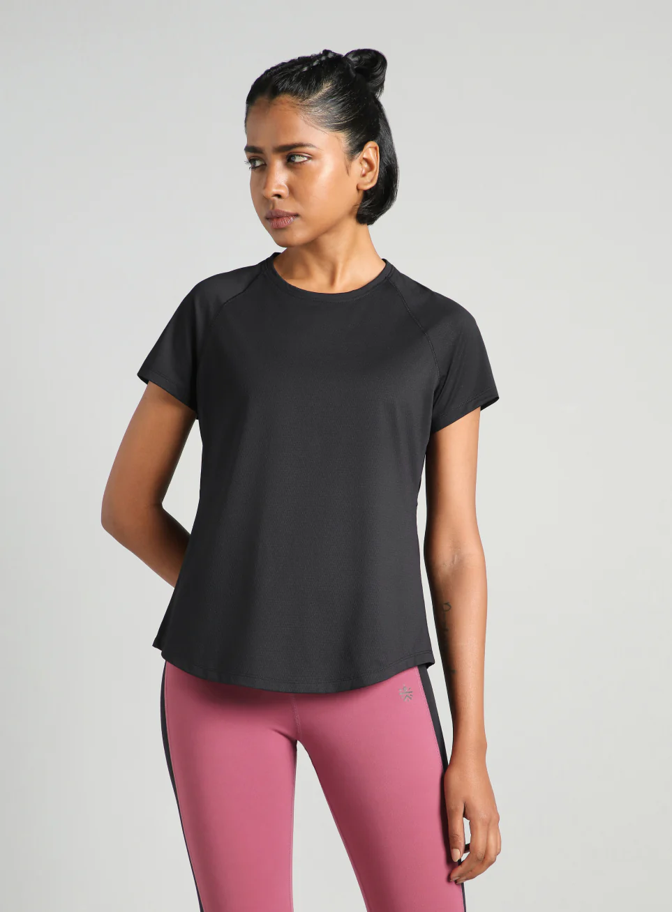 Women's Black Flow HIIT Top - Image 4