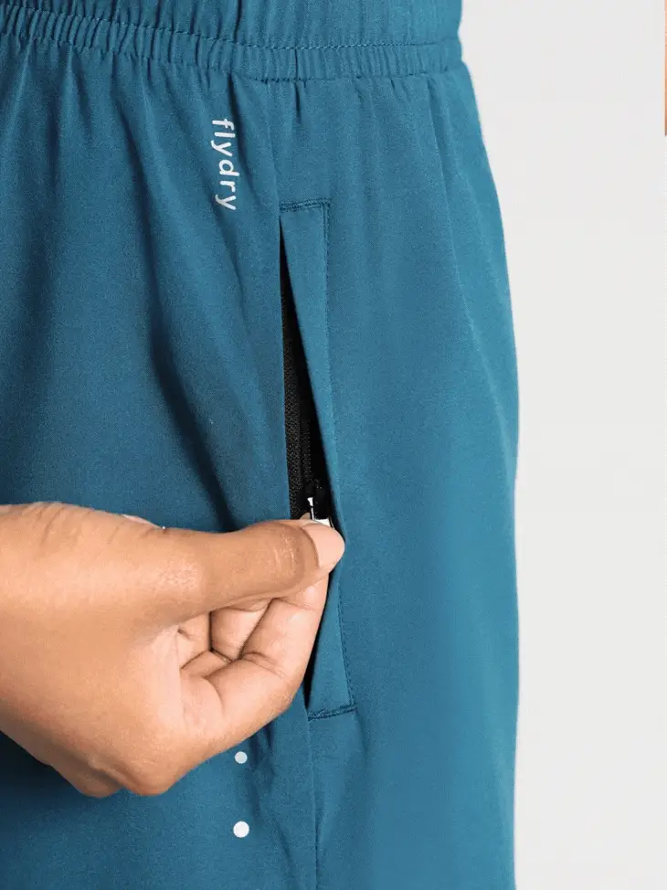 Women's Blue After Dark Running Shorts - Image 9