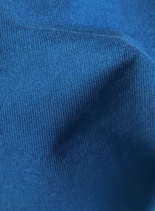 Women's Blue Contrast Edge Straight Fit Trackpants - Image 10