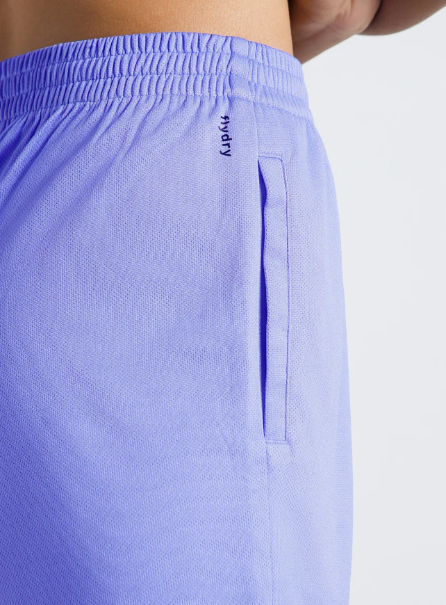 Women's Blue Move All Day Training Shorts - Image 8