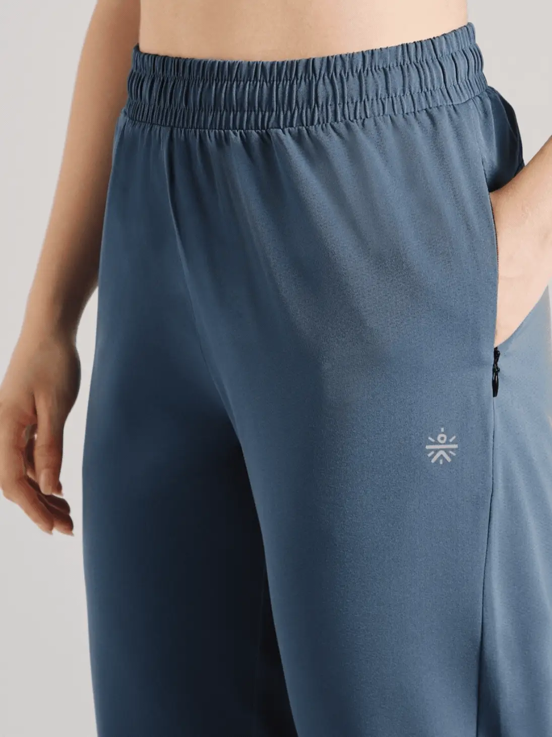 Women's Blue Pace Pro Running Trackpants - Image 7
