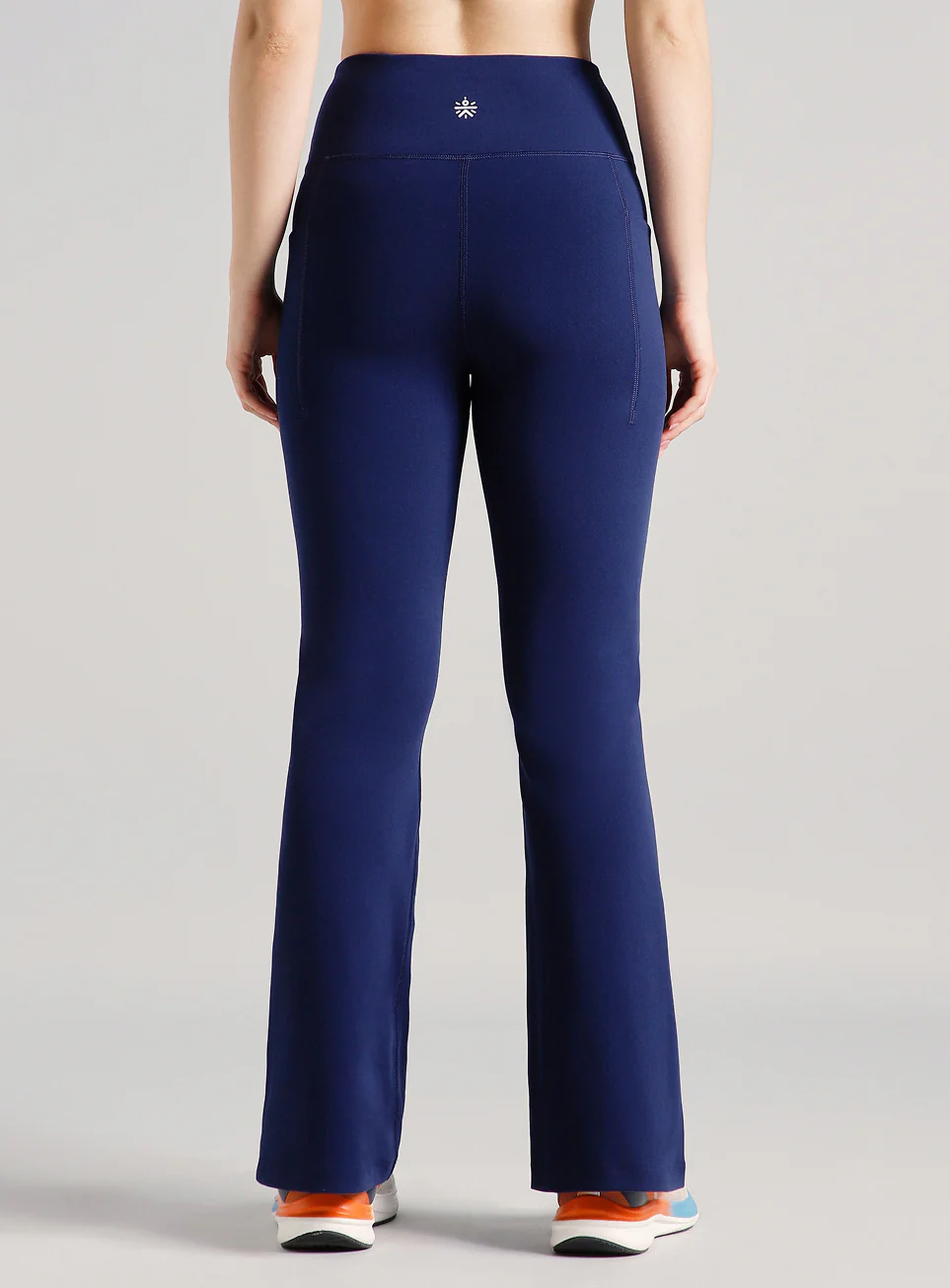 Women's Blue Power Pop Training Flarepants - Image 6