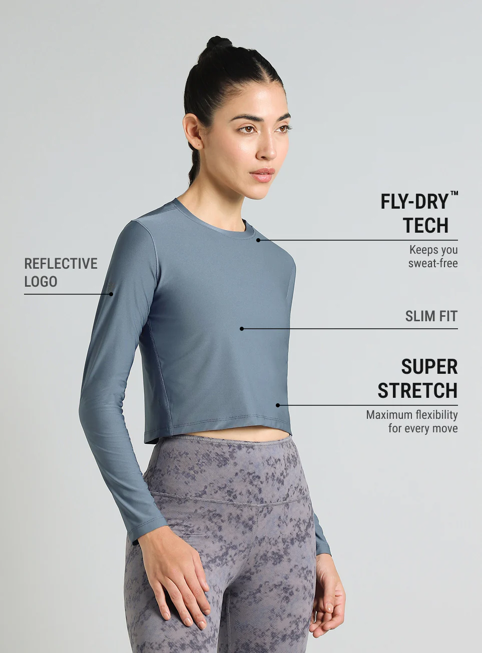 Women's Blue Runner's Escape T-shirt - Image 5