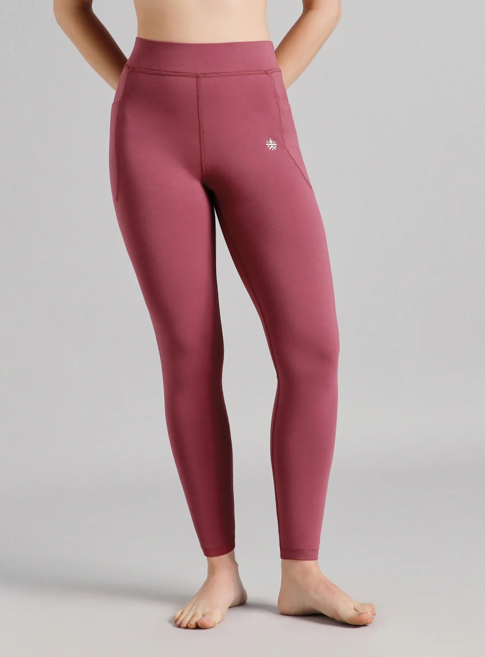 Women's Blush Embody Yoga Tights - Image 4