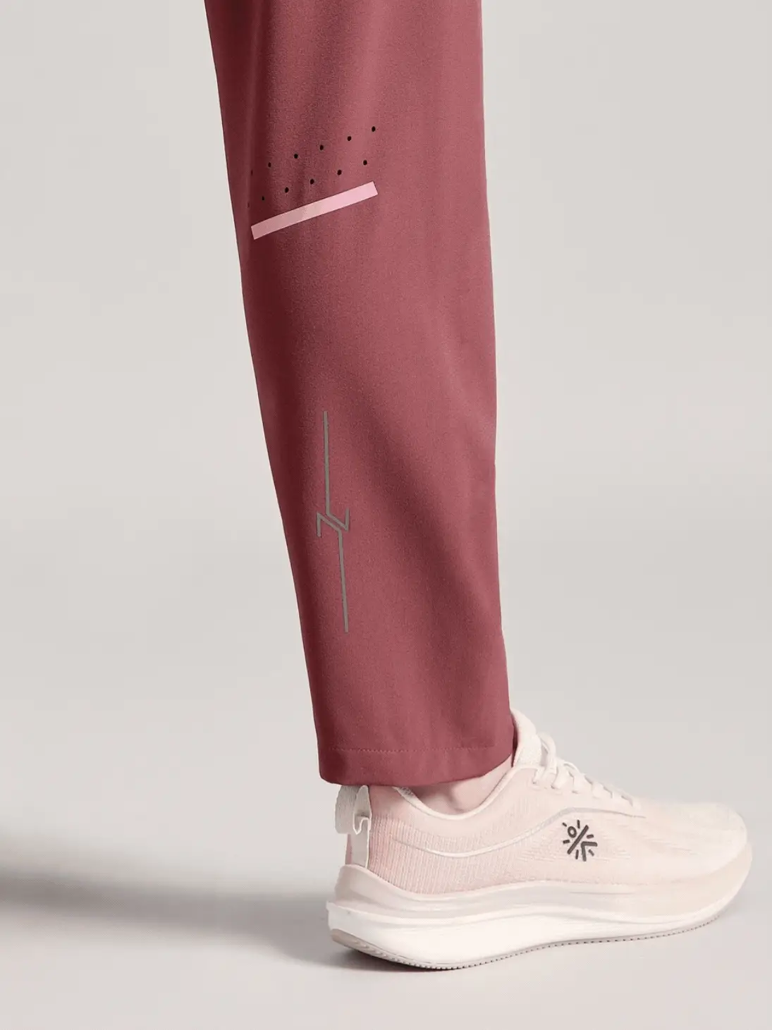 Women's Brown Pace Pro Running Trackpants - Image 9