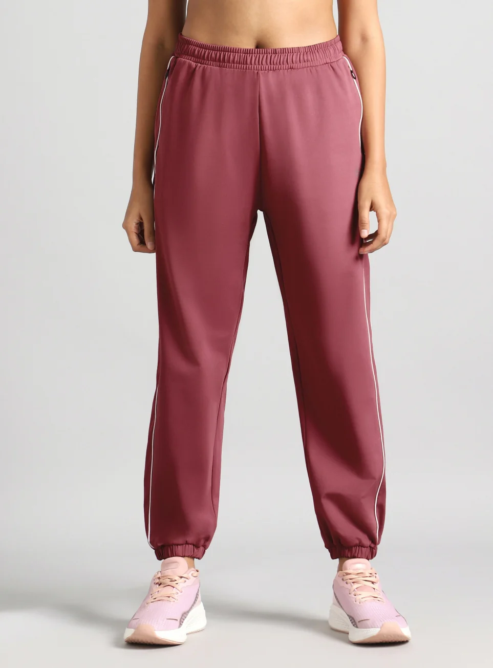 Women's Brown Running Pro Joggers - Image 4