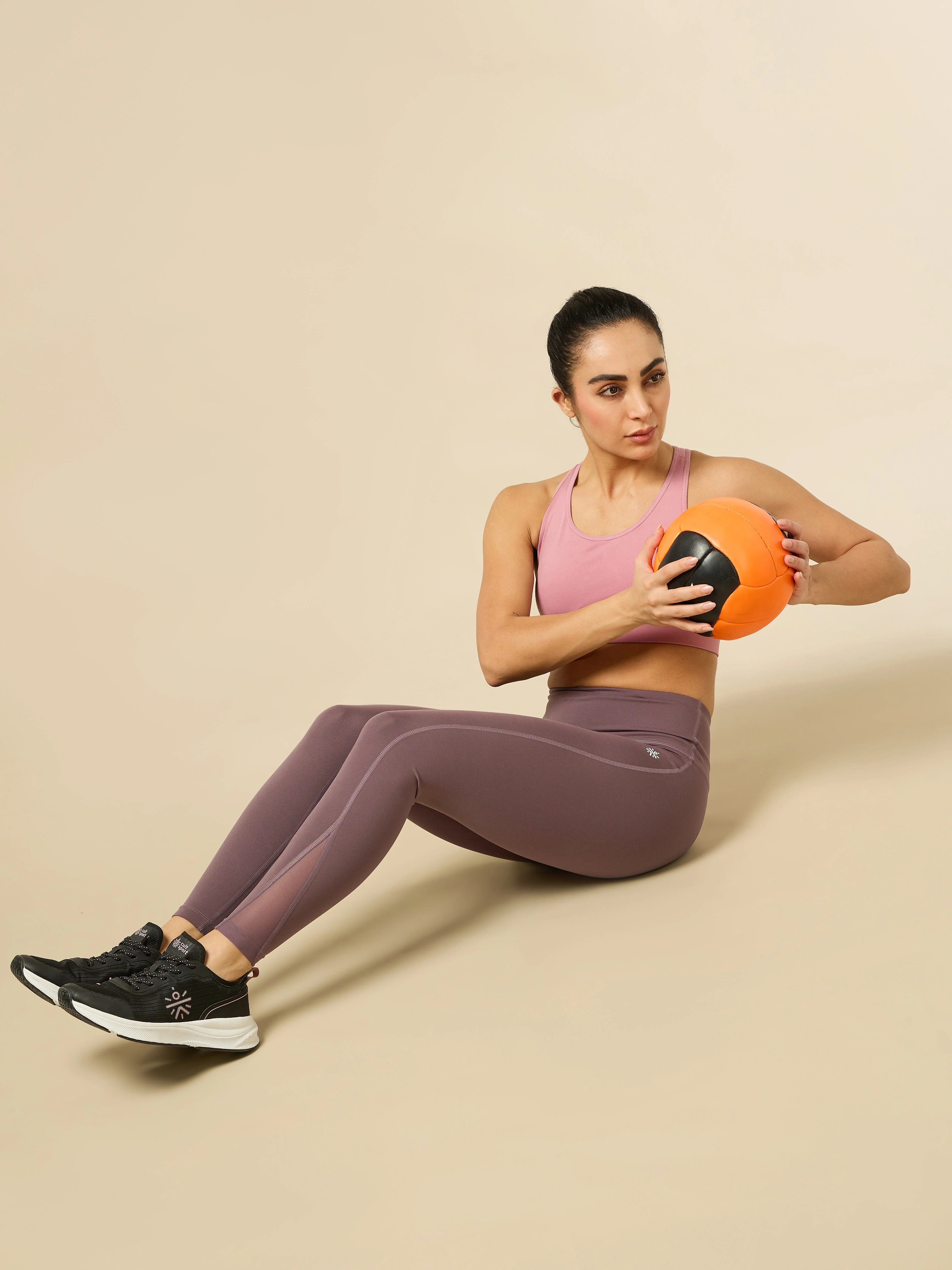 Women's Crossfit Mauve COMFlex Tights - Image 2