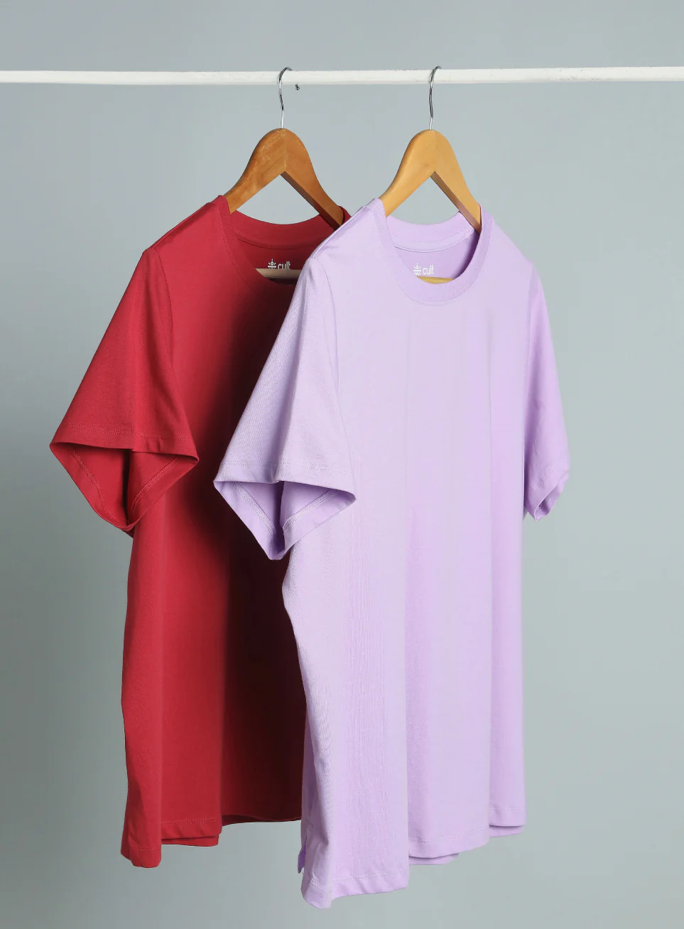 Women's Cult Essential Cotton Plus Size Pack of 2 Regular Fit T-shirts