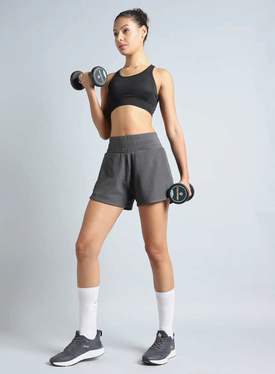 Women's D.Grey Training Sculpted Shorts - Image 2