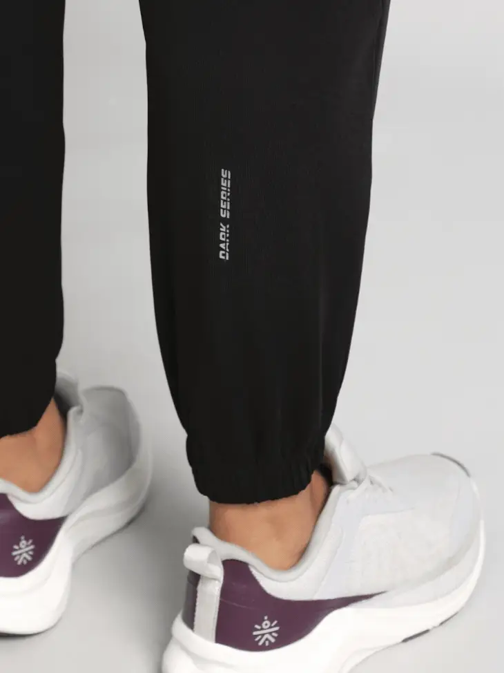Women's Grey Halo Night Run Joggers - Image 9