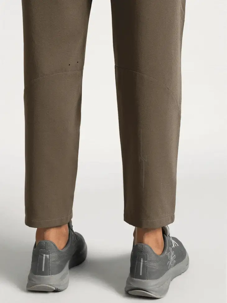 Women's Grey Pace Pro Running Trackpants - Image 7