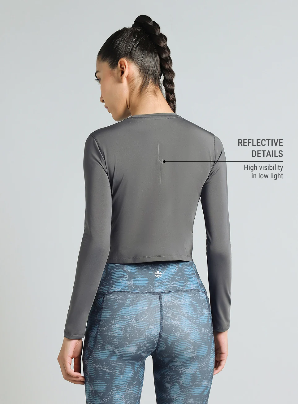 Women's Grey Runner's Escape T-shirt - Image 6