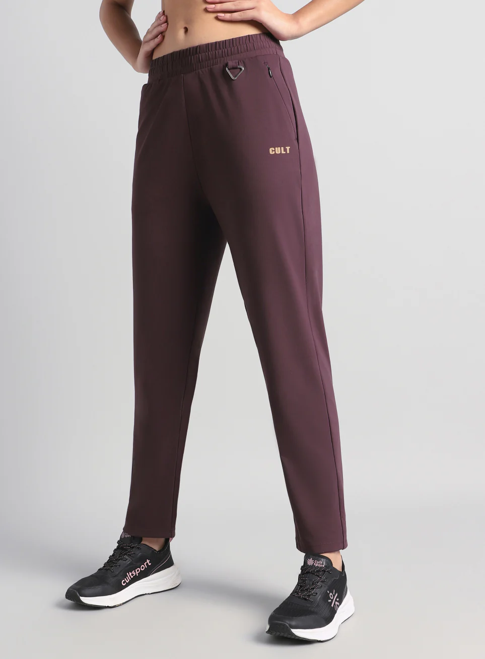 Women's Maroon All Day Travel Pants