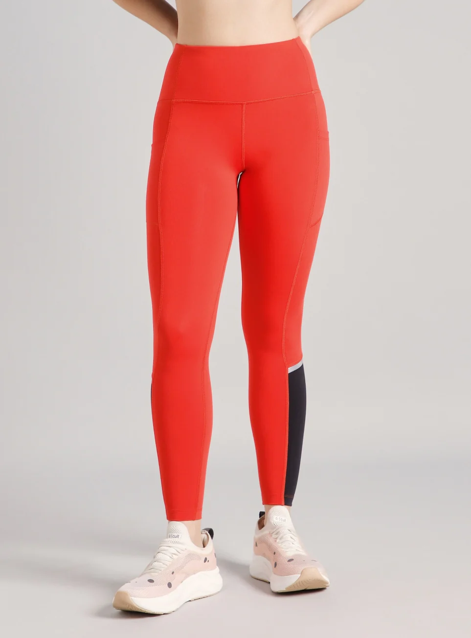 Women's Maroon Moonlight Runner's COMFlex Tights - Image 4