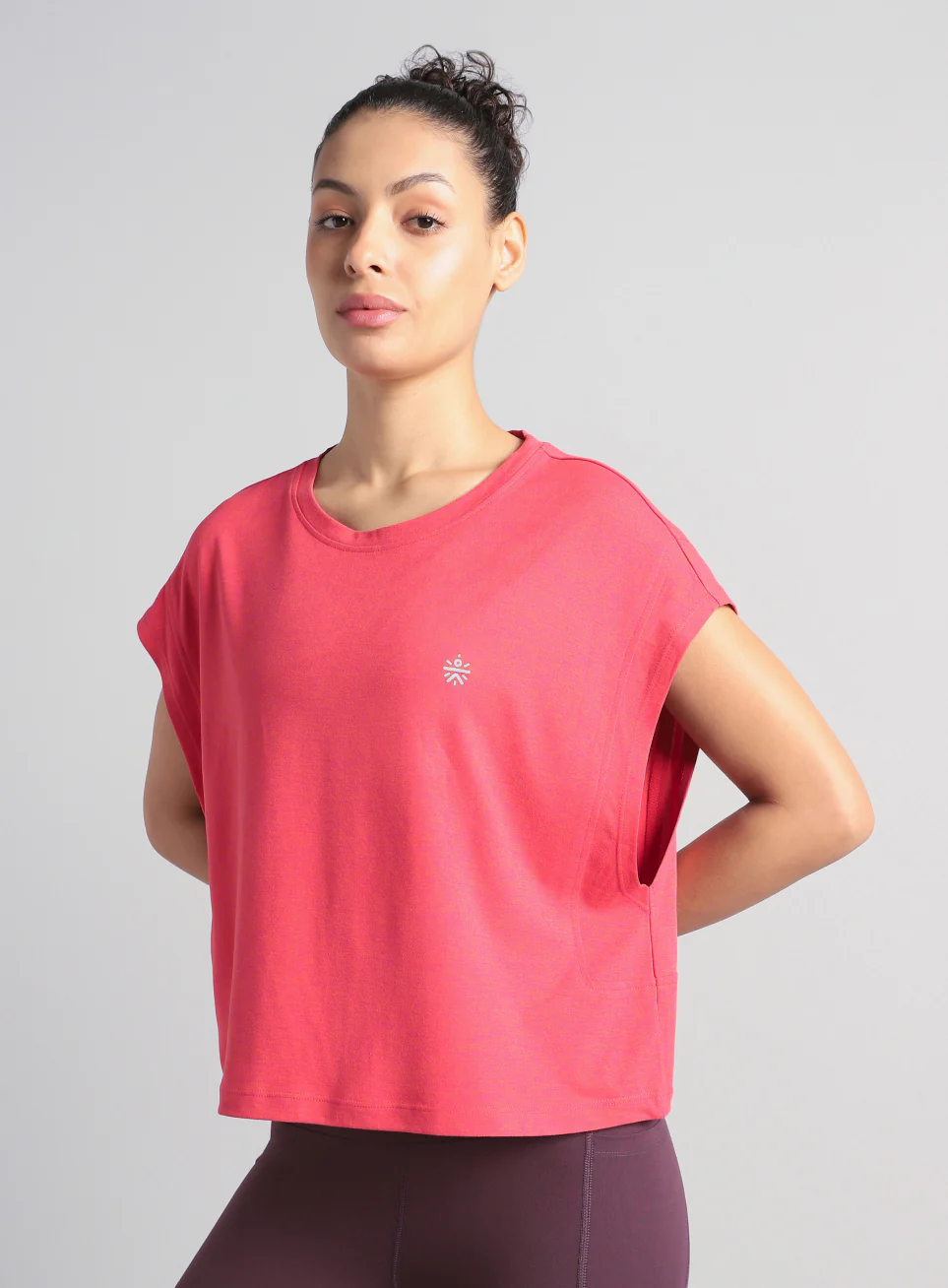 Women's Pink Muscle Flex COMFORtech T-shirt