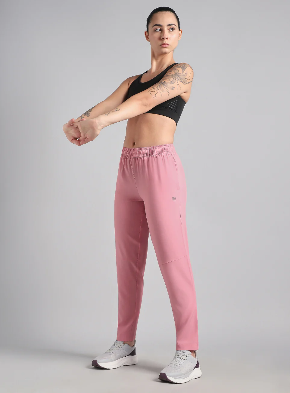 Women's Pink The Run Project Trackpant - Image 2