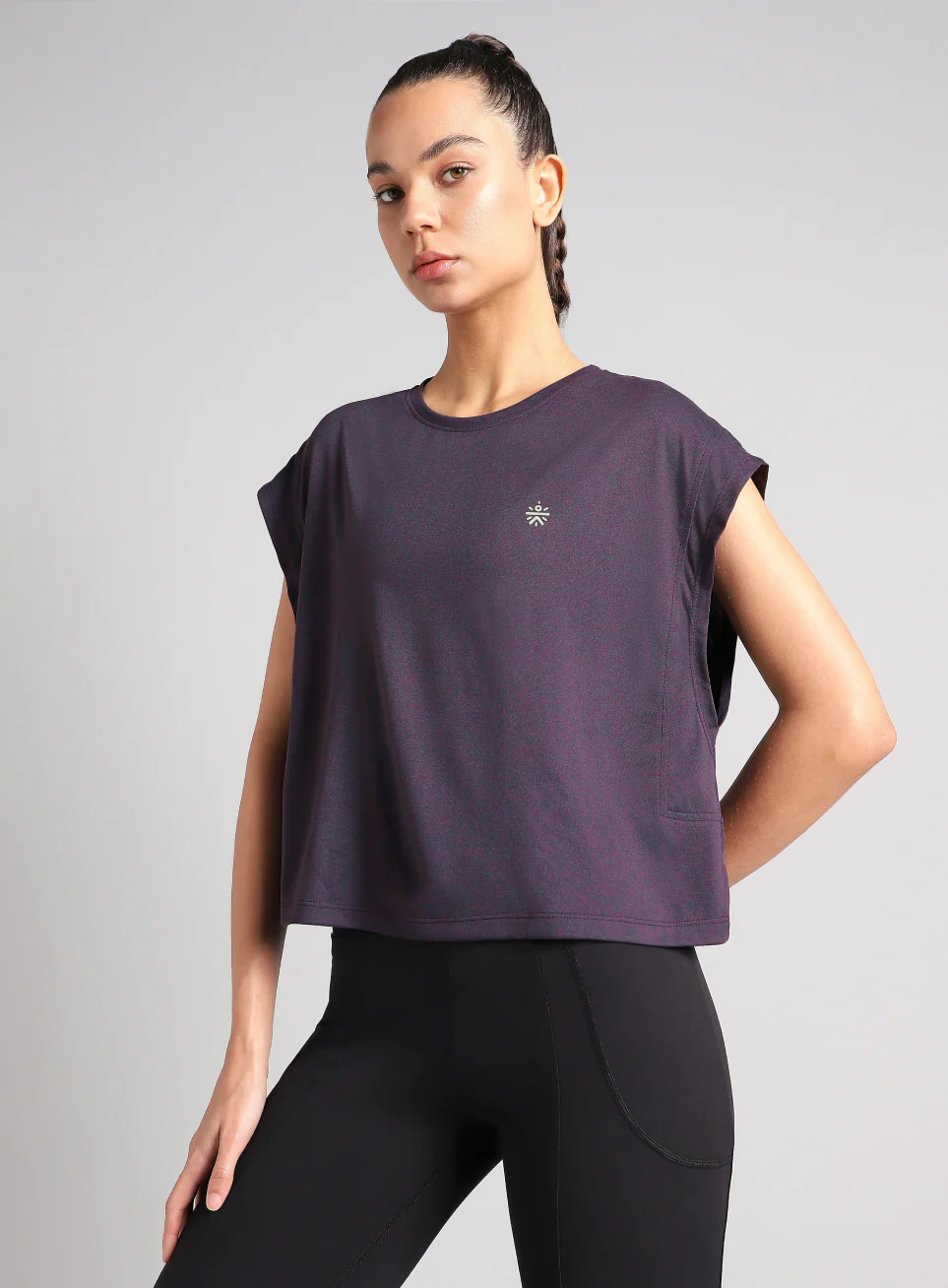 Women's Purple Muscle Flex COMFORtech T-shirt