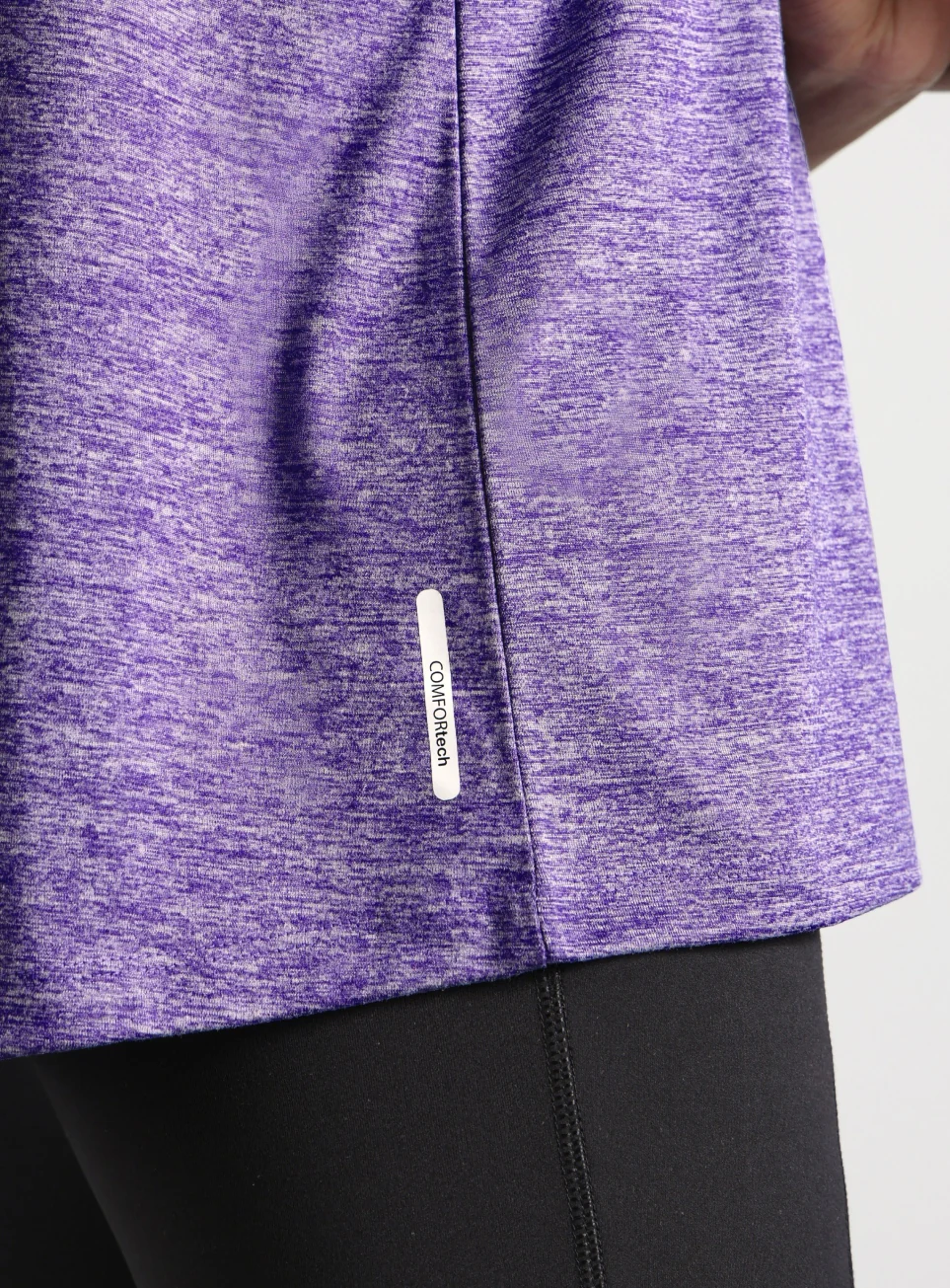 Women's Purple Muscle Up Comfortech Tank - Image 9
